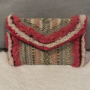 ANTIK KRAFT Boho Embroidered Crossbody Bag NWT